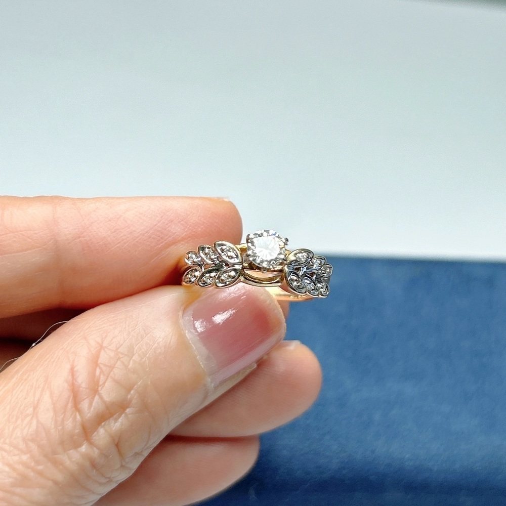 14k and 10k Diamond Ring